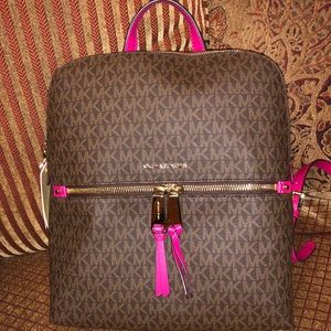 SOLD Michael Kors Rhea Slim Medium Backpack